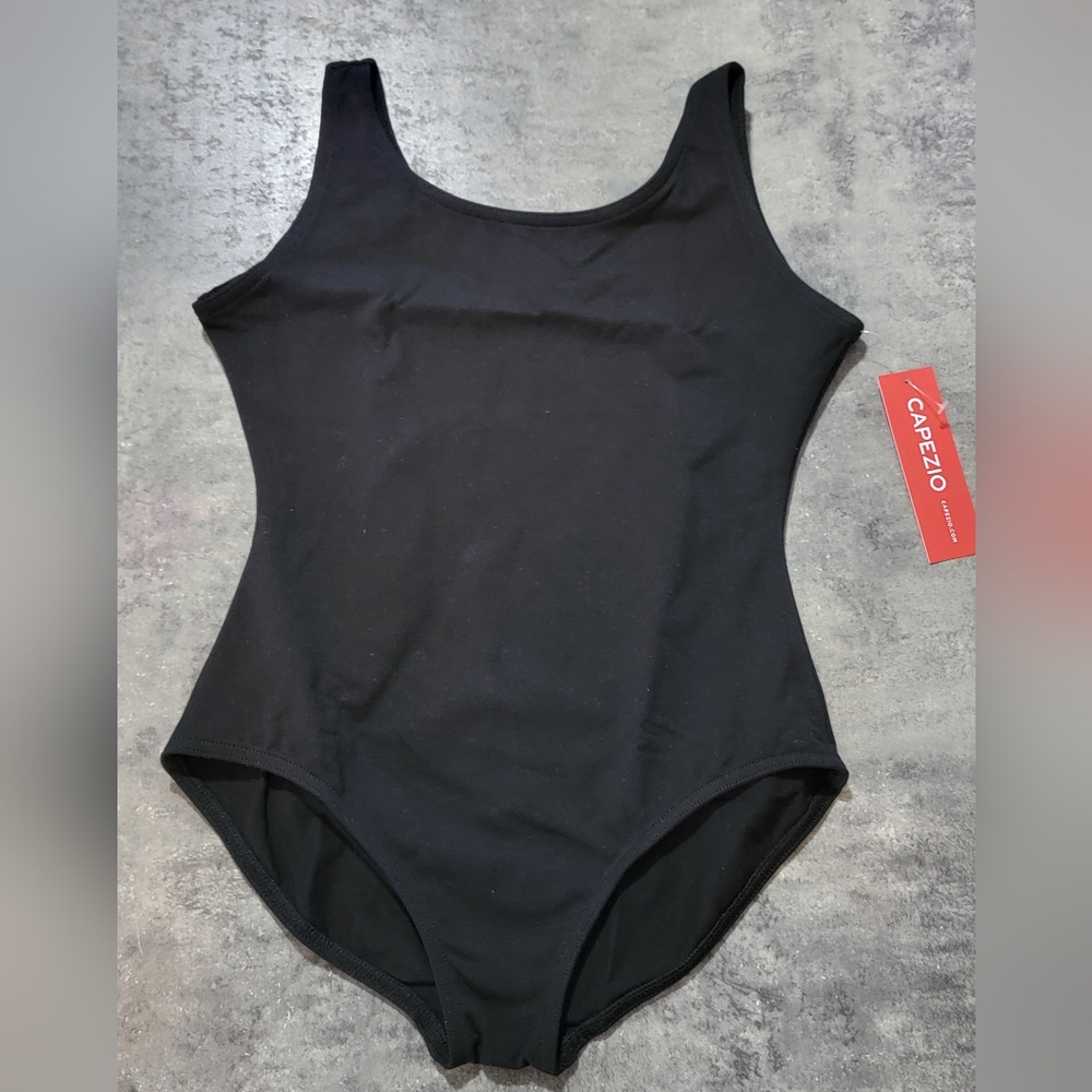 Capezio Tank Dance Leotard - Black - I - CC201C XL